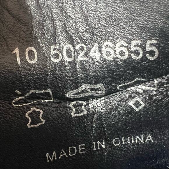 HUGO BOSS Highline Derb Pr1 Textured Leather Derby Shoes Black Mens Size US 10 - Picture 8 of 12